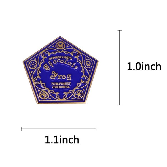 Harry Potter Honey Chocolate Frog Box HoneyDukes Enamel Pin - Picture 3 of 9